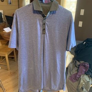 Lululemon button up golf shirt , heather purple